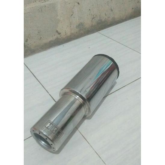 FREE ONGKIR KNALPOT MOBIL RACING HKS GRONEL BASS ADEM EMPUK BULET RAMAH DI JALAN (ORIGINAL CRUM)... 