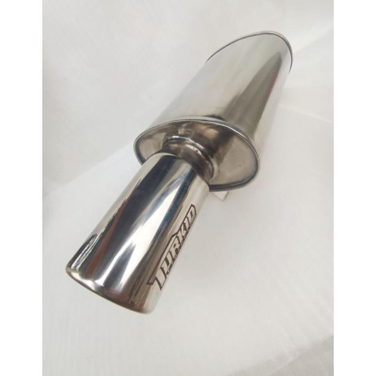 FREE ONGKIR KNALPOT MOBIL SUARA STANDAR HALUS  TAMPILAN RACING ORIGINAL TURKID KNALPOT MOBIL MUFFLER