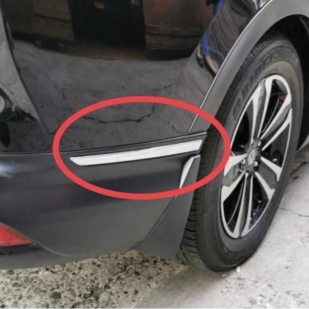 List Bemper Samping Tahun 2017 Crv Turbo 2017-2022 Chrome