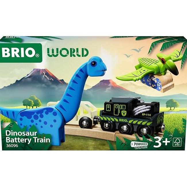 BRIO World 36096 Dinosaur Battery Train