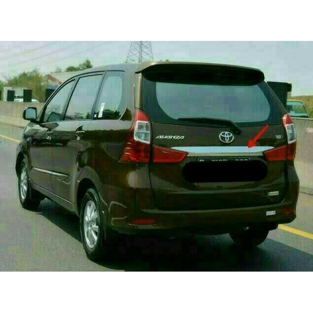 Cover Trunk Lid Veloz 2016 List Body Belakang Grand Avanza Xenia 2016-2018