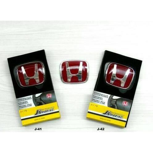 Emblem/Logo Stir Honda Merah Crv