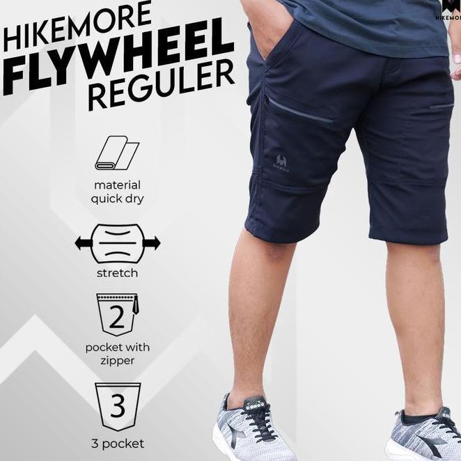 Eiger - Celana Eiger Celana Pendek Outdoor Hiking Gunung Flywheel Reg