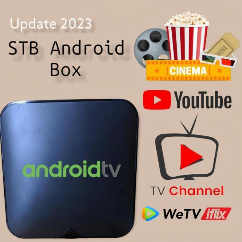 BIG PROMO STB Tv Box Android Smart tv Terbaru Siap Pakai Termurah
