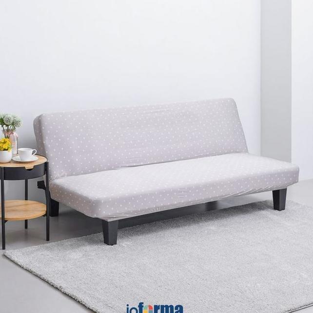Informa 104X185 Cm Sarung Sofa Bed Cross Cokelat Pelindung Sofa Cover Dekorasi Ruang Tamu Pelapis So