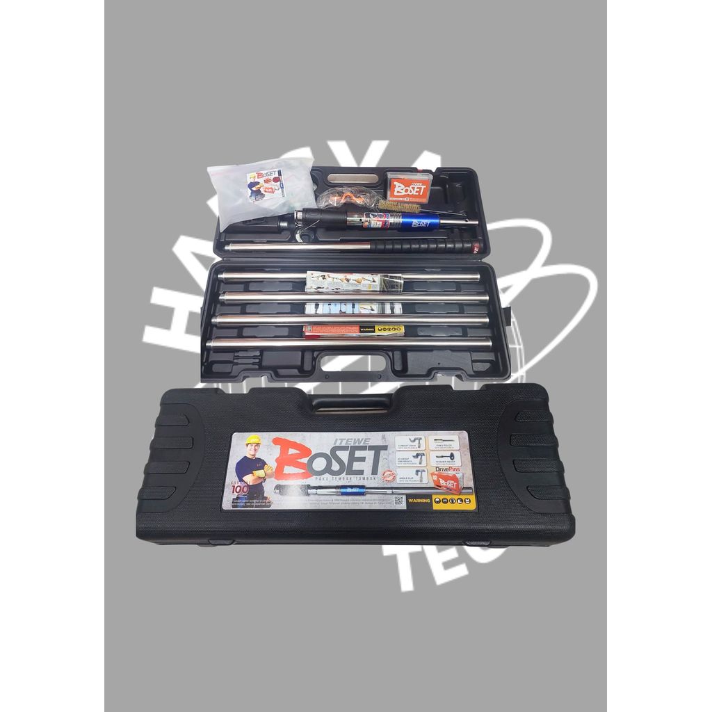 ITEWE BOSET 1SET ALAT PAKU TEMBAK GUN TOOLS (PROMO FREE T-SHIRT) 