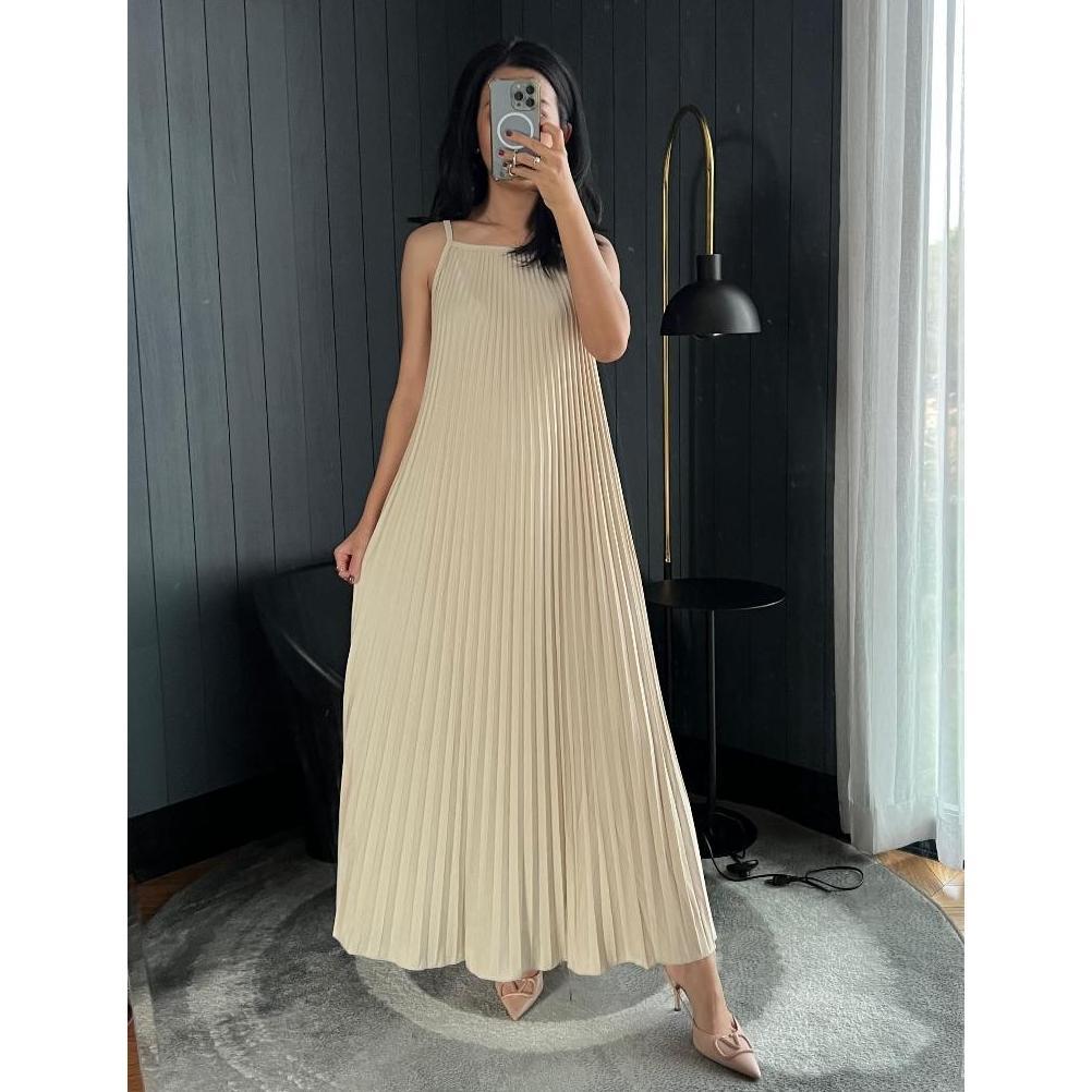 Dress Plisket Mayung / Dress Plisket Maxi / Dress Plisket Muslim
