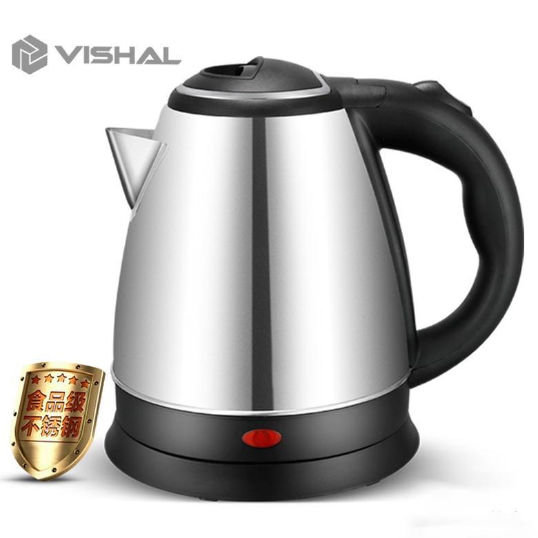 PROMO TERBARU VISHAL Teko listrik  Pemanas Air /Kettle Electric Stainless Pembuat Kopi Teh VS-1801