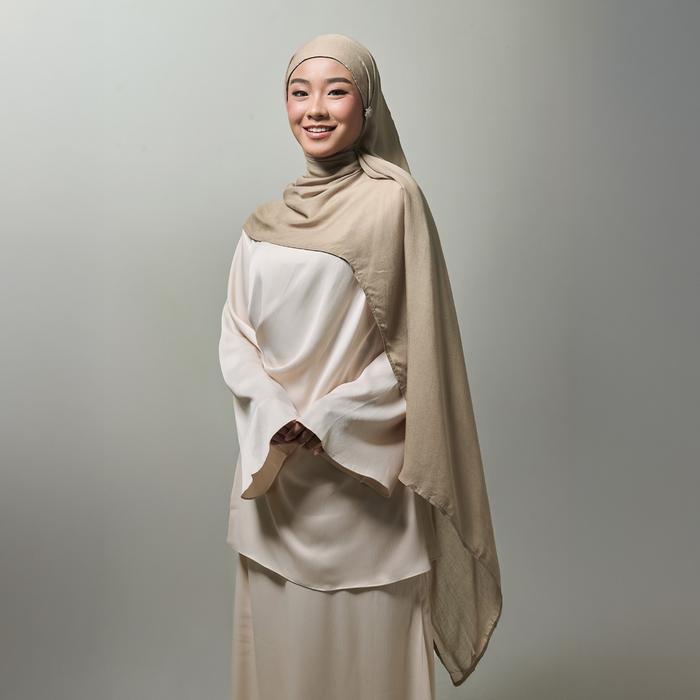 Bisa Cod - [Minor] Zm Zaskia Mecca - Leeya Pashmina Viscose Muslim - Pashmina Hijab Bahan Viscose Pr