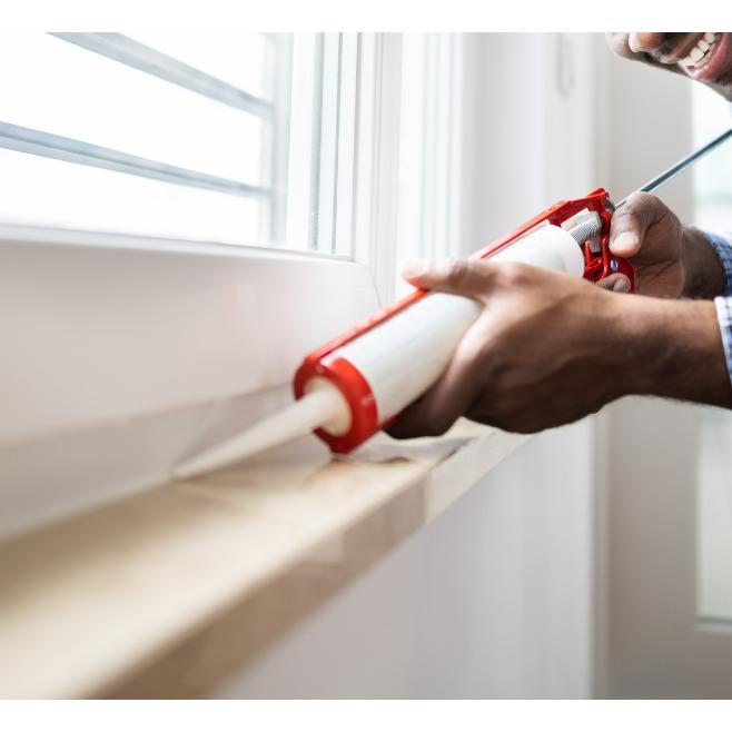 Alat Tembak Silicone Sealant Tabung Caulking Gun Silikon Simple Praktis & Kuat