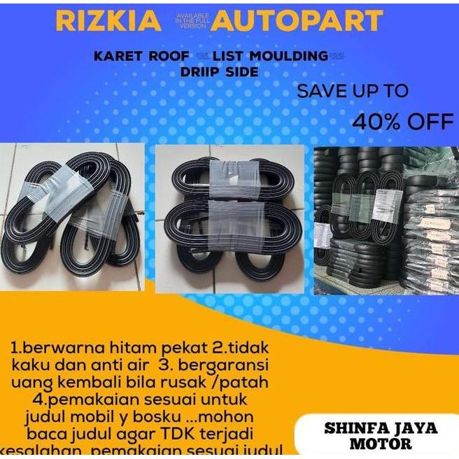 Karet Roof /List Xenia 2005 Moulding Atap Mobil - 2011