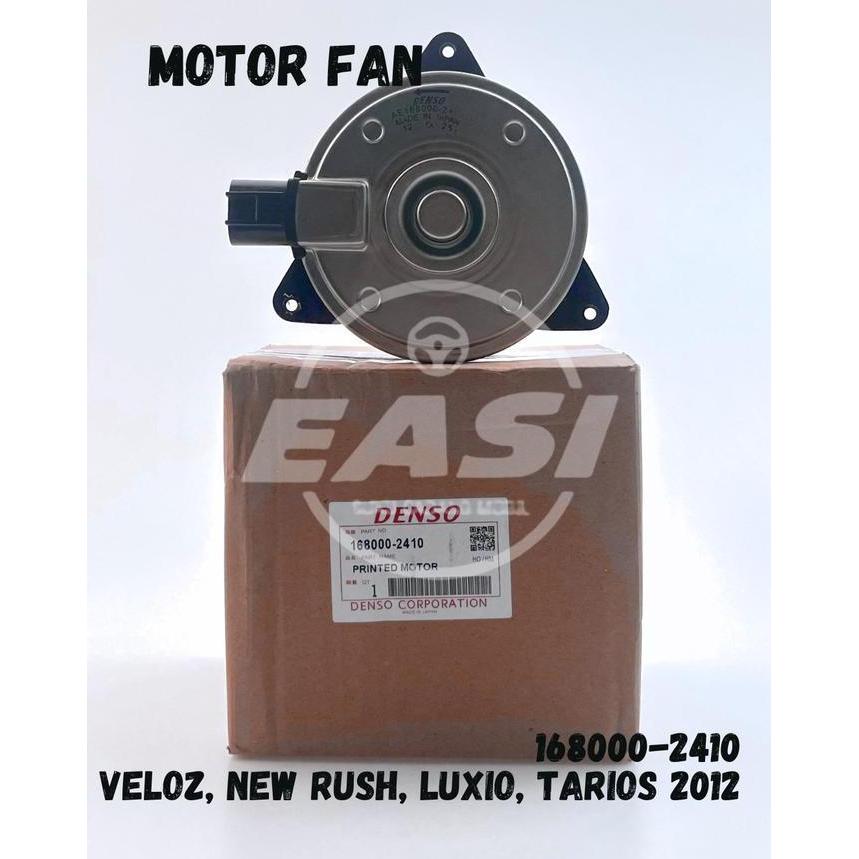 MOTOR FAN RADIATOR TOYOTA VELOZ / NEW RUSH / NEW AVANZA 168000-2410 / 2410 READY STOCK
