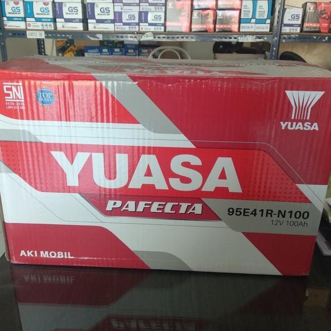 TERBARU - Accu / Aki Basah Mobil Yuasa N100 12v 100Ah