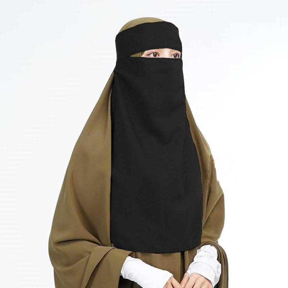 READY STOCK KHIMAR JUMBO SYAR'I JETBLACK MTA SYAR'I JUMBO ORYGINAL LIST PITA WARNA/POLOS SUPER CANTI