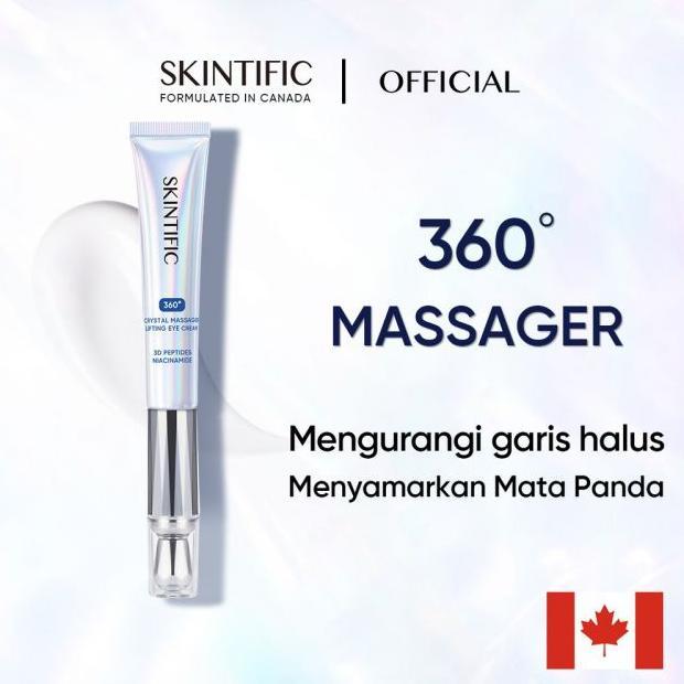 NEW Skintific 360 Crystal Massager Lifting Eye Cream 20gr Skintific 360 Crystal Massager Lifting Eye