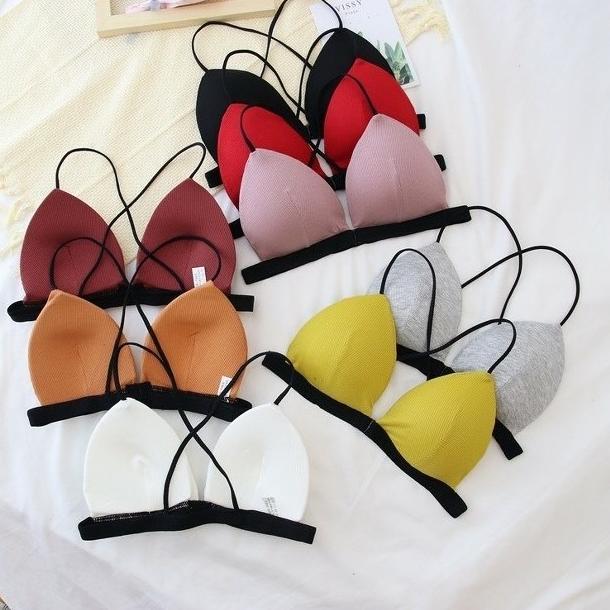 PROMO 266 BRA KANCING DEPAN TANPA KAWAT WANITA BEHA PEREMPUAN CUP A AB B FRONT OPEN KAIT DINAS SEKSI