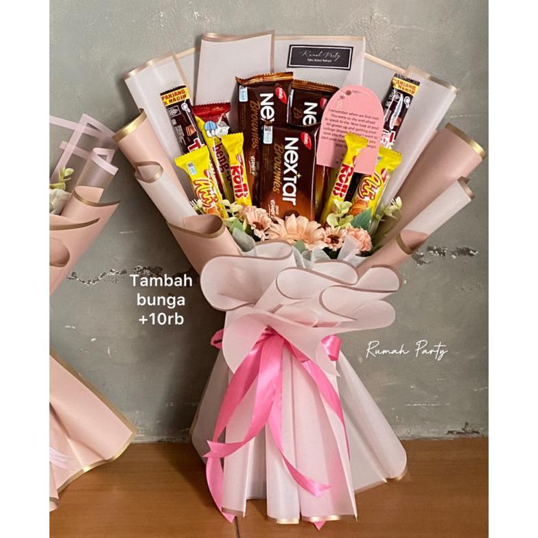 Grosir Buket Snack Murah / Buket Coklat Silverqueen