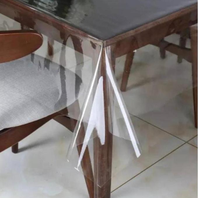 Taplak Meja Plastik/Plastik Mika Meteran/Taplak Meja Bening