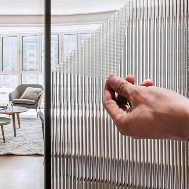 Stiker kaca Motif 3D (Lebar 60 cm x 3 meter) Sunblast motif kaca