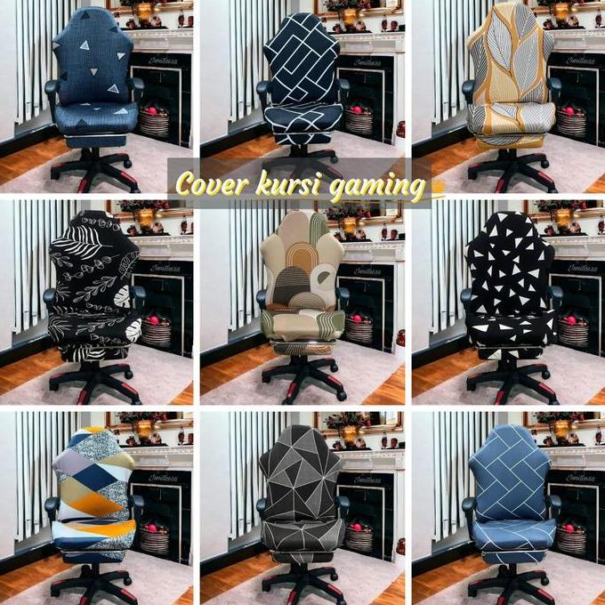 Sarung kursi kantor gaming/Cover penutup kursi gaming elastis