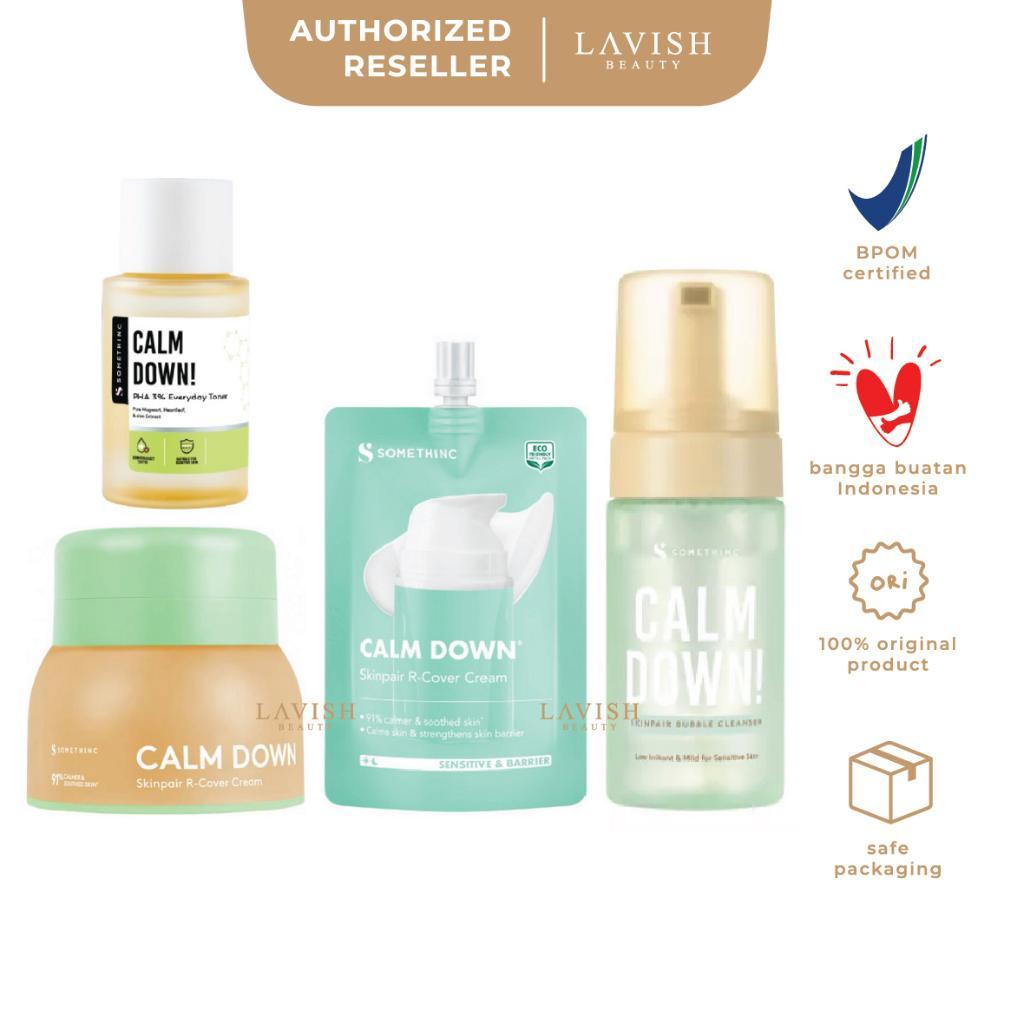 NEW SOMETHINC Calm Down PHA 3% Everyday Toner // Skinpair R-Cover Ampoule // Bubble Cleanser // Barr