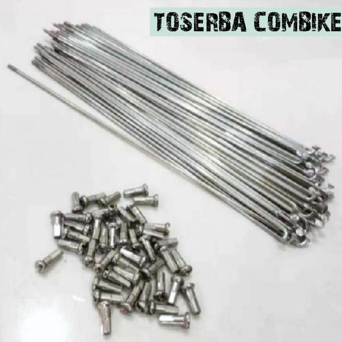 Promo JARI - JARI / RUJI SEPEDA 27,5" 14G x 272 STAINLESS STEEL Diskon