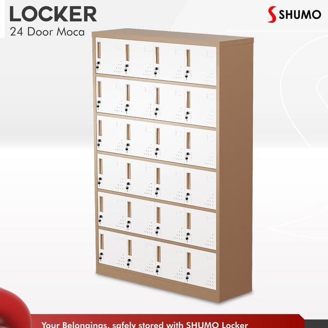 Lemari Loker Besi 24 pintu | locker Kantor Dokumen File