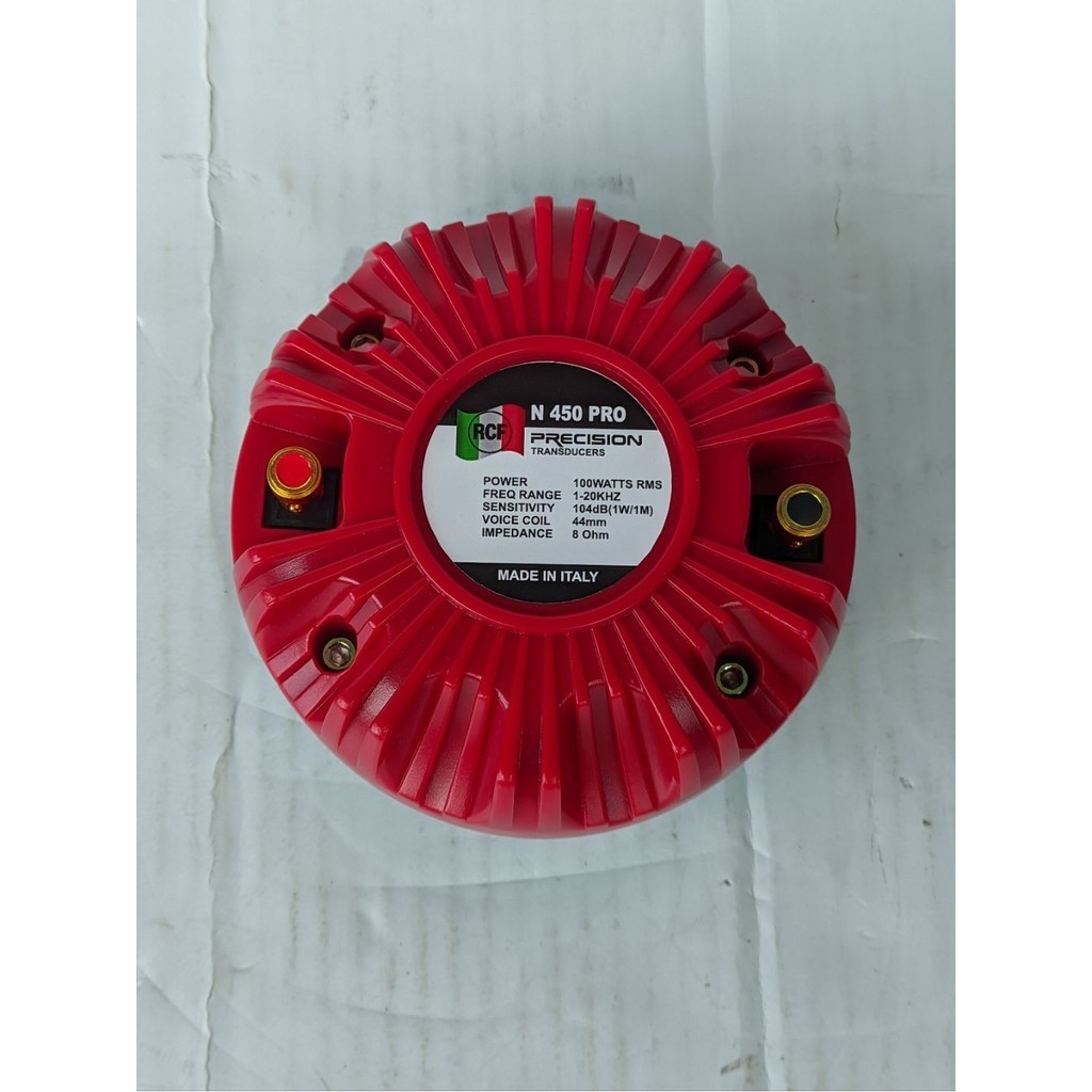 Driver tweeter RCF N450 PRO Daya 100 watt / driver tweeter rcf n450 pro original