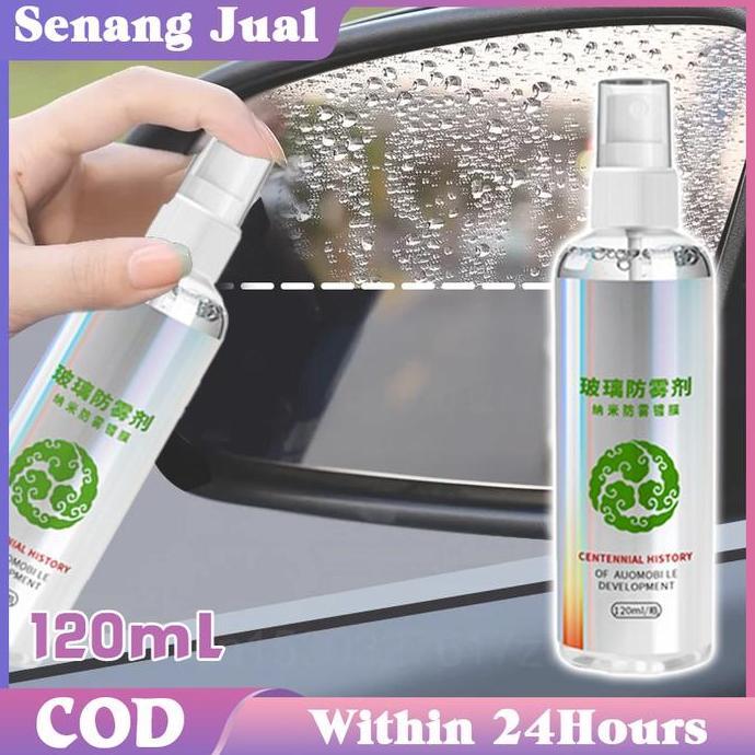 HAMDORA Pembersih Jamur Kaca Depan Mobil Anti Kabut Kaca Mobil Pembersih Kaca Mobil Anti Embun 120ML