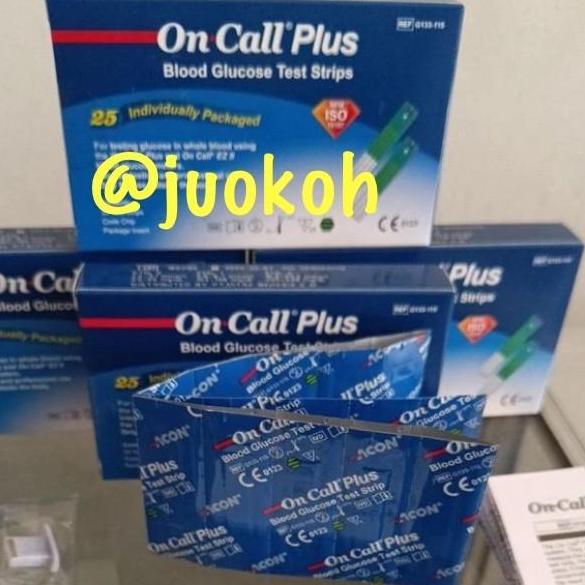 Strip Gula On Call Plus On Call Botol On Call EZ