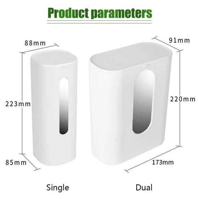 HASQUINE Paper Cup Dispenser Plastik Holder Dispenser Gelas Plastik Paper Cup Anti Dust Tempat Gelas