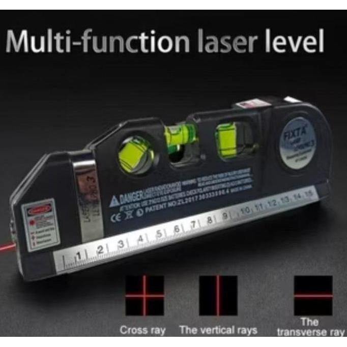 GUNEMANE Laser waterpass meter / meteran laser waterpass
