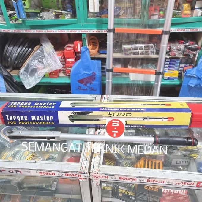 NEW TM3000 KUNCI TORSI MOMEN MOMENT TORQUE WRENCH 35KG MASTER TM 3000