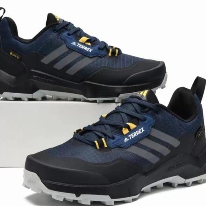 Sepatu Adidas Terrex Ax4 Mid Gore-Tex Navy Black Original