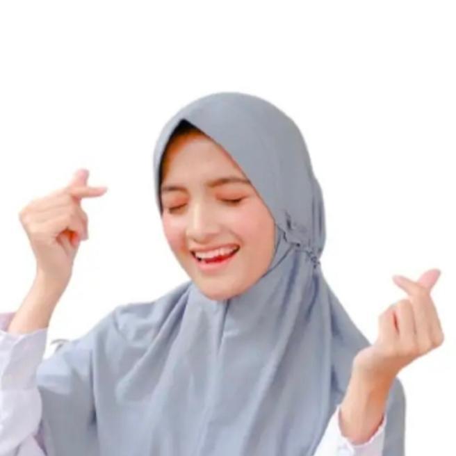 premium jilbab sekolah serut samping / kerudung sekolah model bagus / kerudung  / hijab sekolah  hij