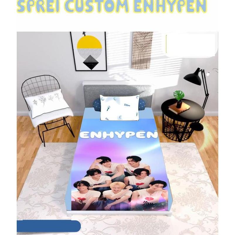 TERLARIS!! SPREI CUSTOM GAMBAR ENHYPEN AKTOR KOREA