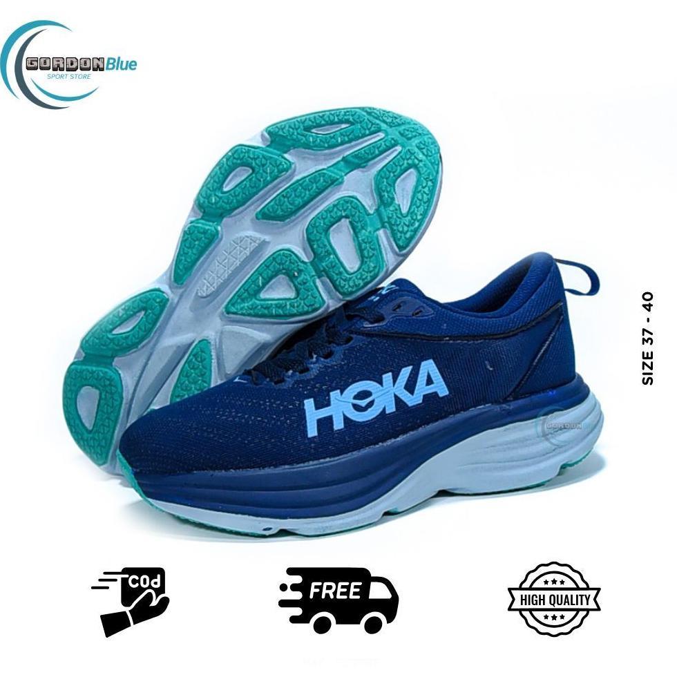 ORIGINAL SEPATU RUNNING HOKA BONDI 8 HIGHT QUALITY SEPATU OLAHRAGA WANITA BONDI 8