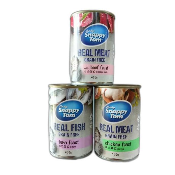 Ready snappy tom baby kitten 400 gram alvarian kitten