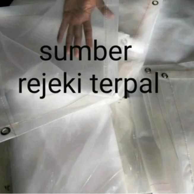 Terpal Plastik Bening Transparan Ukuran 4X8