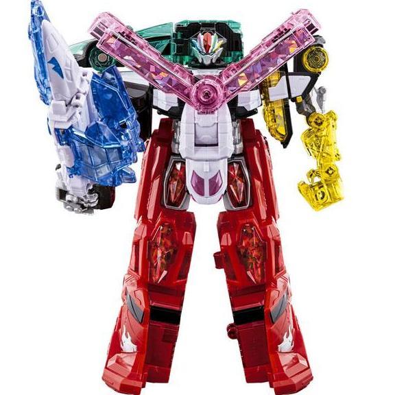 MASHIN SENTAI KIRAMAGER Combine Robot #01 Mashin Gattai DX Kiramaizin Set 44th Super Sentai Reiwa Po