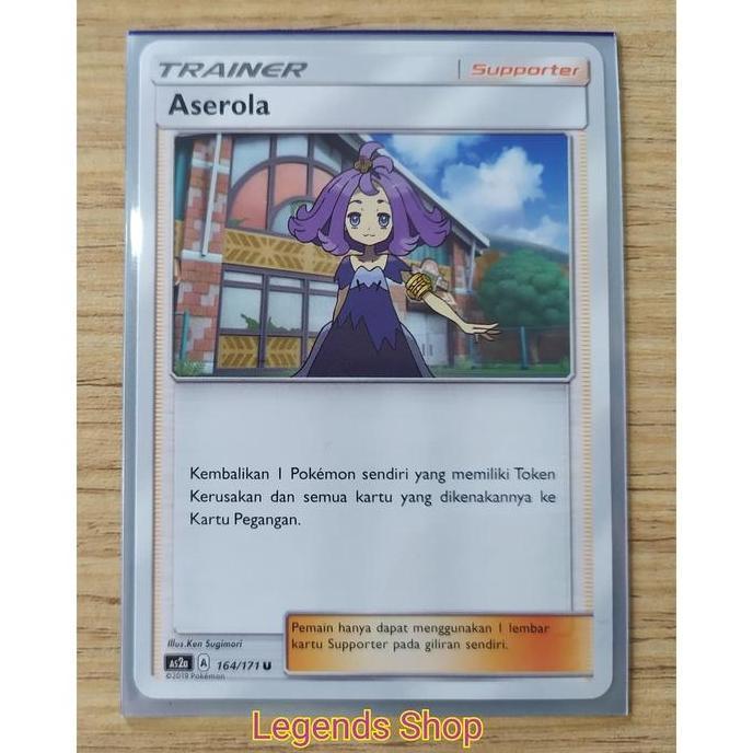 Aserola Uncommon Trainer Pokemon Kebangkitan Legenda
