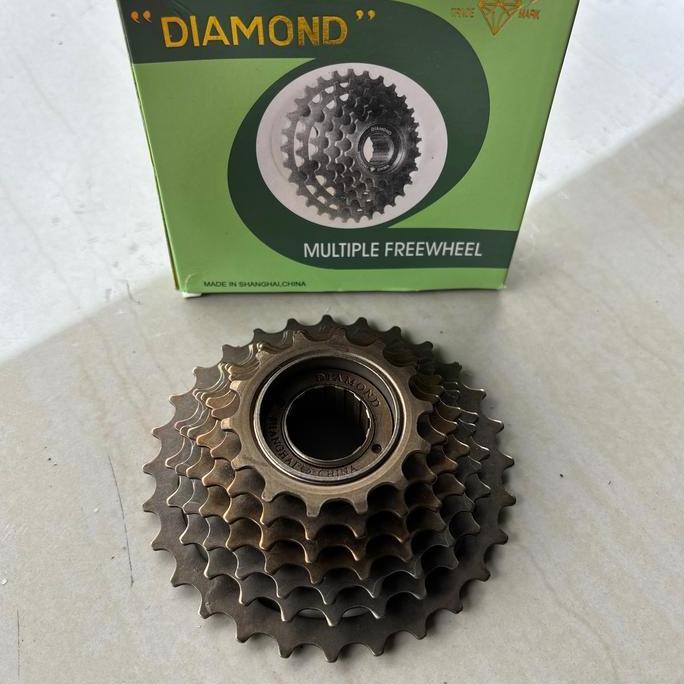 Sprocket gear gir 7 speed diamond sepeda lipat mtb federal minion