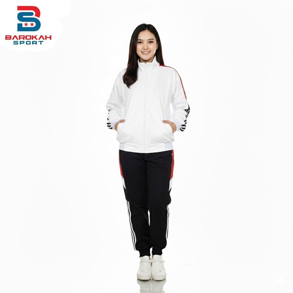 PREMIUM HM BAROKAH - SETELAN OLAHRAGA PRIA WANITA TRAINING ONE SET JAKET CELANA OLAHRAGA UNISEX SERA