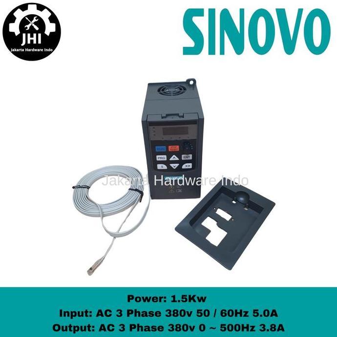 INVERTER VFD 1.5KW/2HP 380V 3PHASE 3PH Variable Frequency Drive SINOVO