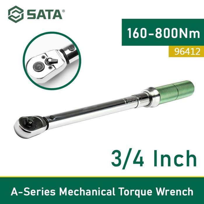 KUNCI TORSI 3/4 INCH / KUNCI MOMEN SATA / TORQUE WRENCH 160-800NM SATA