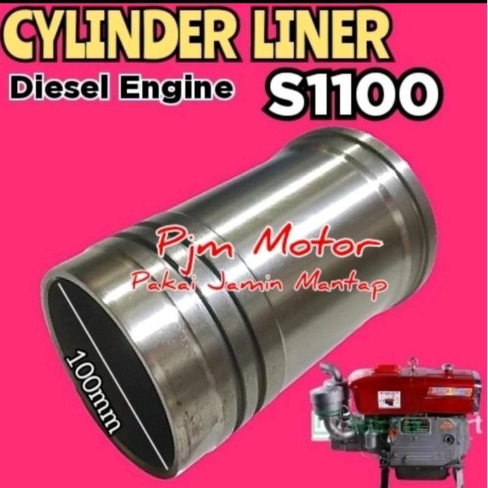 Ready  S1100 boring cylinder liner S 1100 16 pk mesin dompeng