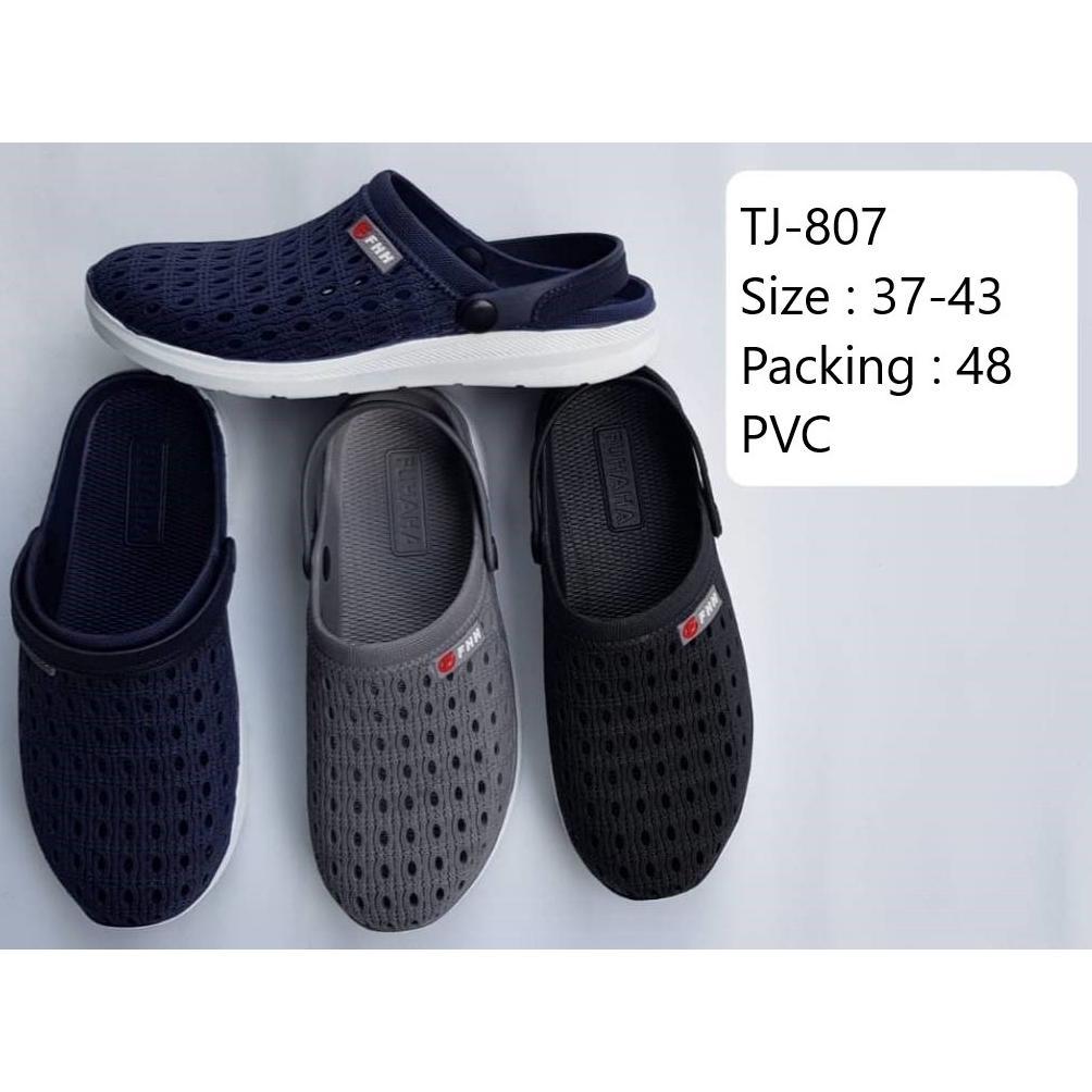 Diskont Sandal Baim Karet Pria / Sandal Kodok Karet Pria Merek Fuhaha Size 37-43 Tj-807