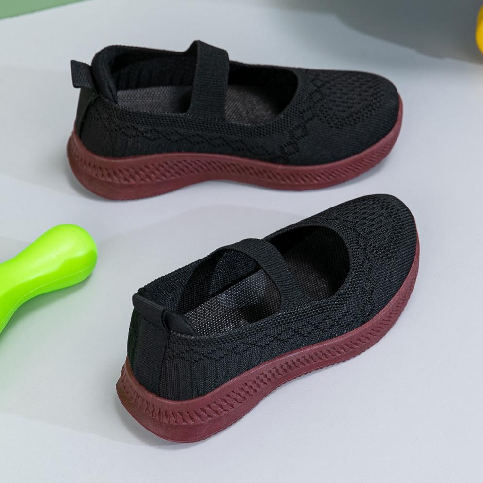 Tahan Lama Sepatu Anak Feata Type Of006 Rajut Premium Slip On Kids Nyaman & Ringan 32 - 36