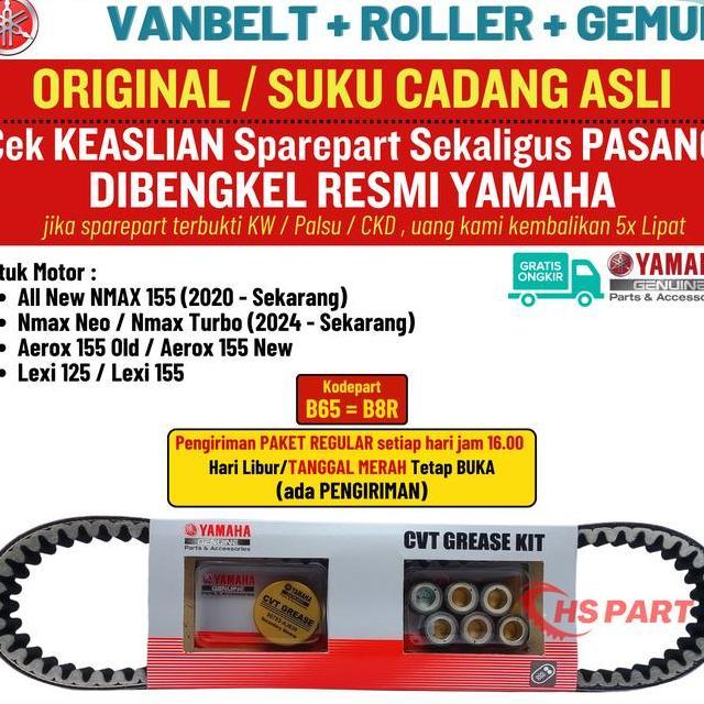 Vanbelt Nmax 155 Yamaha Vanbelt 155 Yamaha Vanbelt Yamaha Lexi 125 Vanbelt All New Nmax Vanbelt Nmax