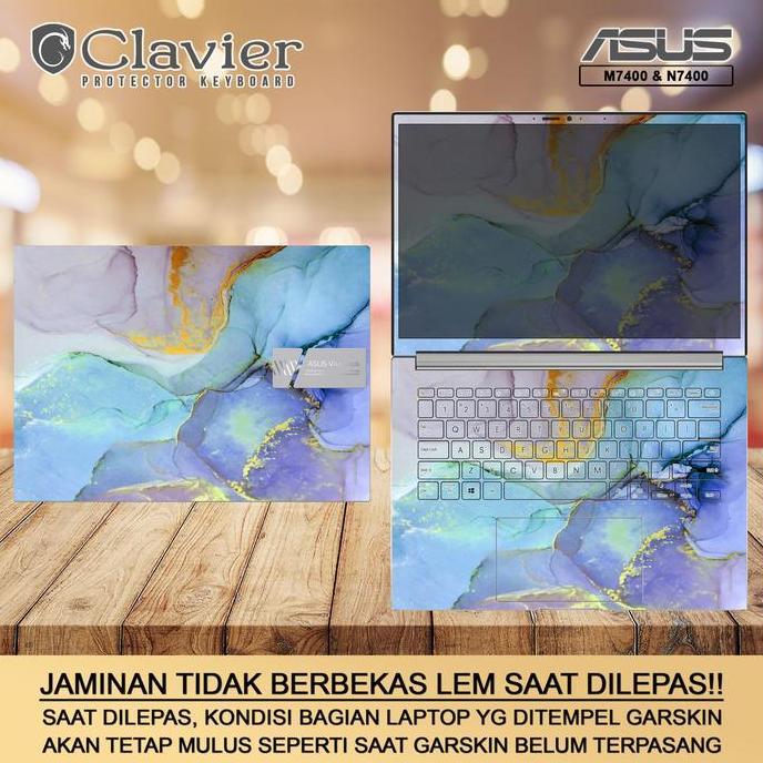 HARGA DISC - Cover Garskin Laptop Asus VivoBook Pro 14X N7400 N7400P N7400PC Bening